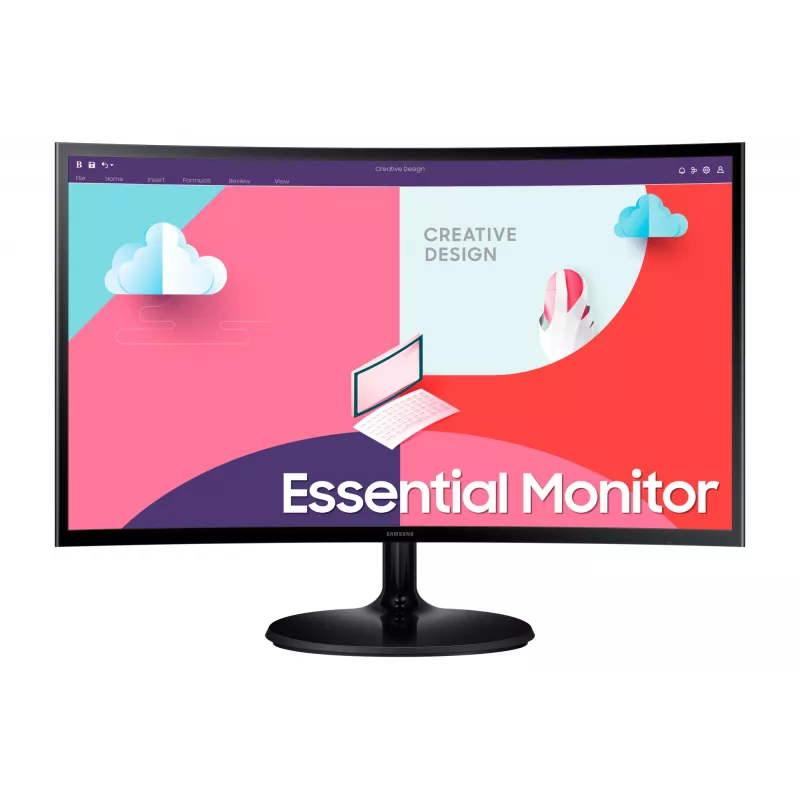 Samsung S36C datora monitors 61 cm (24 colli) 1920 x 1080 pikseļi Full HD LCD Melns