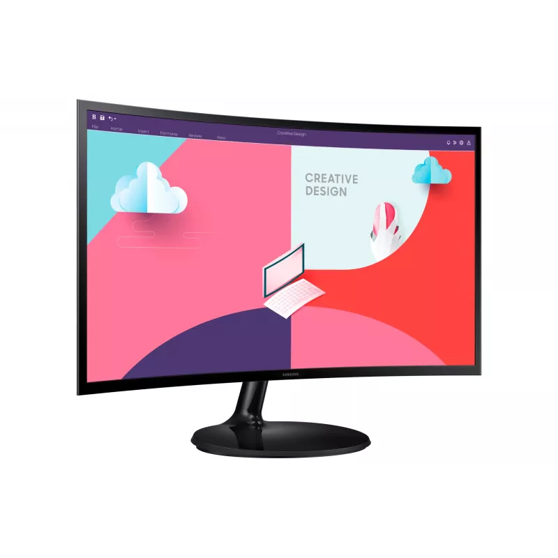 Samsung S36C datora monitors 61 cm (24 colli) 1920 x 1080 pikseļi Full HD LCD Melns