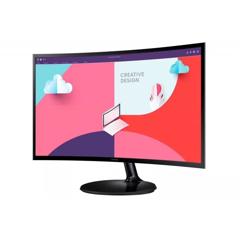 Samsung S36C datora monitors 61 cm (24 colli) 1920 x 1080 pikseļi Full HD LCD Melns