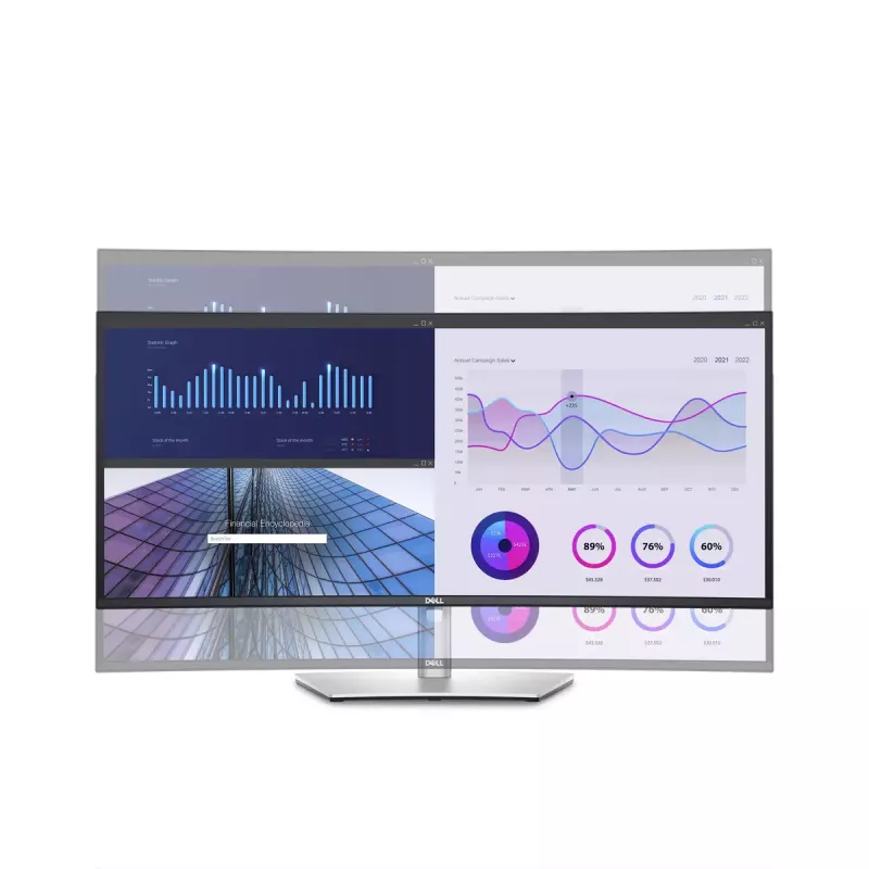 Monitors DELL UltraSharp U3423WE 34.1 collu UltraWide Quad HD LCD 3440 x 1440