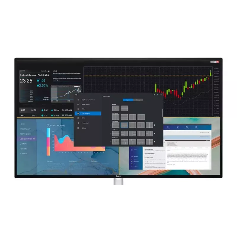 Monitors DELL UltraSharp U3423WE 34.1 collu UltraWide Quad HD LCD 3440 x 1440