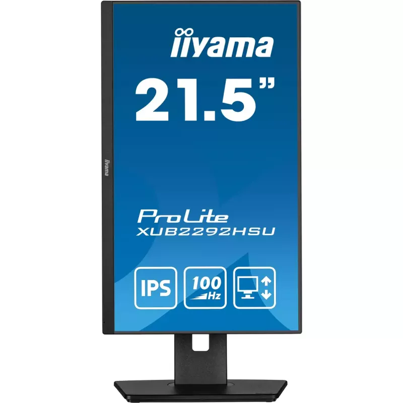 iiyama ProLite XUB2292HSU-B6 datora monitors 54.6 cm (21.5 colli) 1920 x 1080 pikseļi Full HD LED Melns
