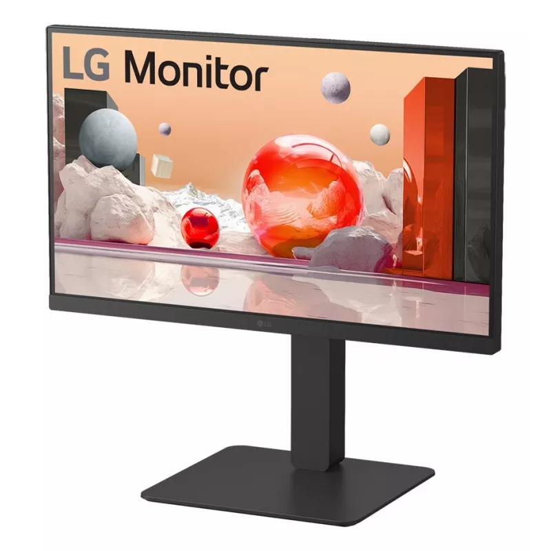 LG 24BA650 datora monitors 60,5 cm (23,8 collas) 1920 x 1080 pikseļi Full HD LED Melns