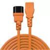 Lindy 2m IEC pagarinātāja kabelis, oranžs