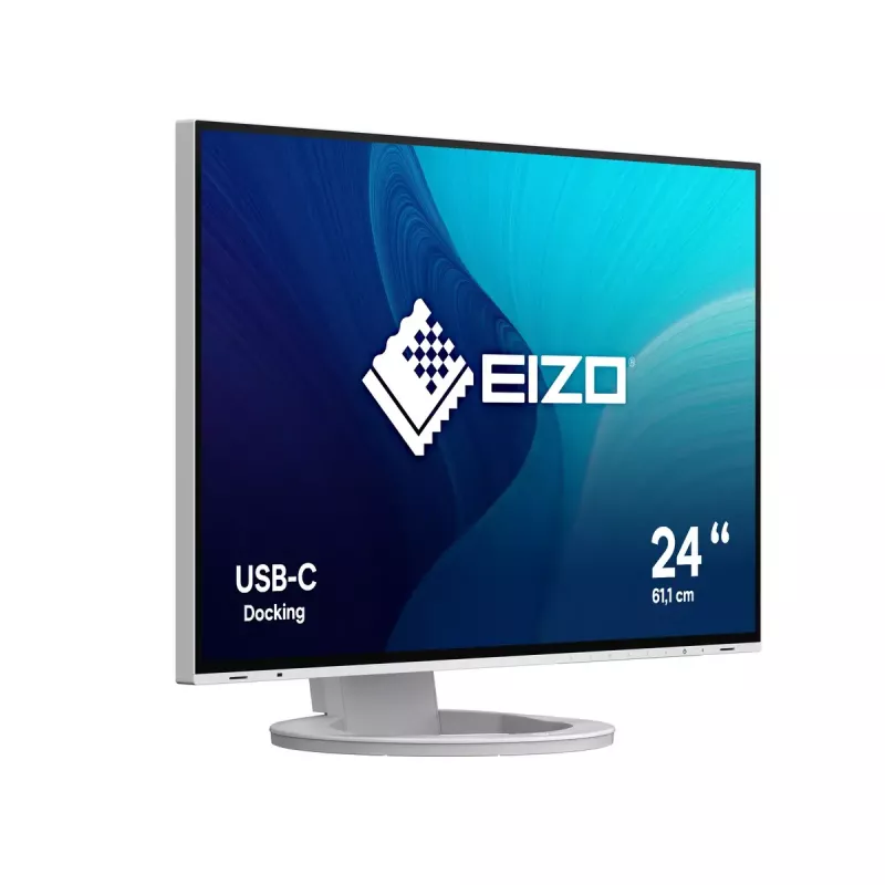 EIZO FlexScan EV2485-WT datora monitors 61,2 cm (24,1 collu) 1920 x 1200 pikseļi WUXGA LCD Balts