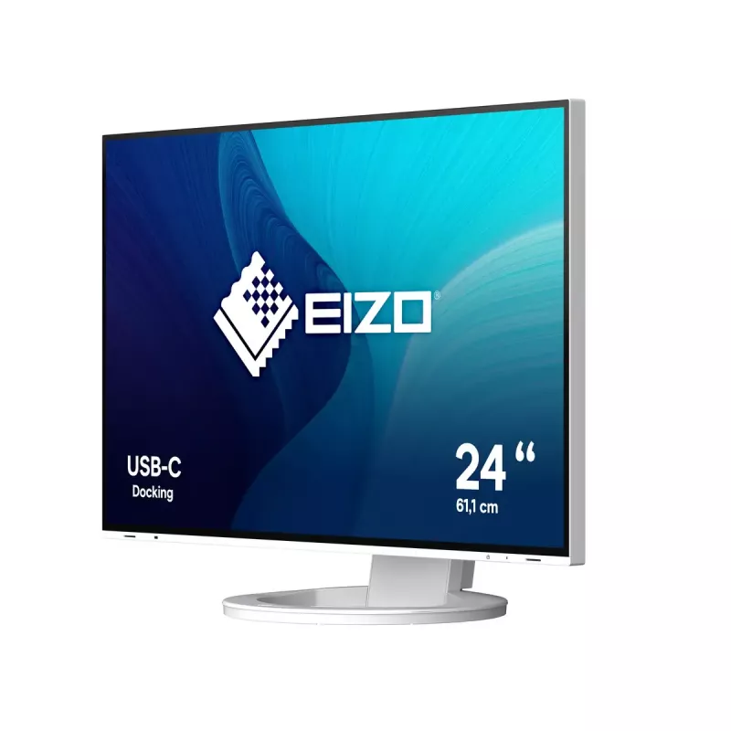 EIZO FlexScan EV2485-WT datora monitors 61,2 cm (24,1 collu) 1920 x 1200 pikseļi WUXGA LCD Balts