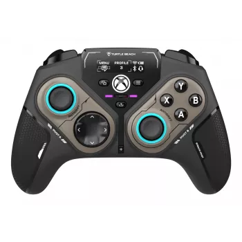 Turtle Beach Stealth Pivot bezvadu viedais spēļu kontrolieris ar rotējošiem moduļiem, displeja paneli, Hall efekta svirām, pārprogrammējamām pogām Windows PC, Xbox Series X vai S un Xbox One