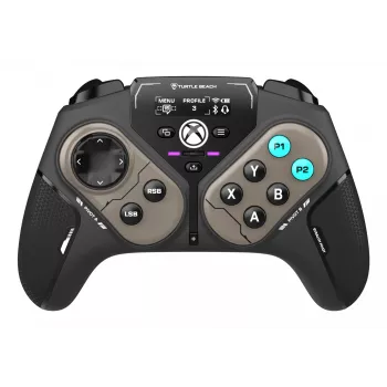 Turtle Beach Stealth Pivot bezvadu viedais spēļu kontrolieris ar rotējošiem moduļiem, displeja paneli, Hall efekta svirām, pārprogrammējamām pogām Windows PC, Xbox Series X vai S un Xbox One