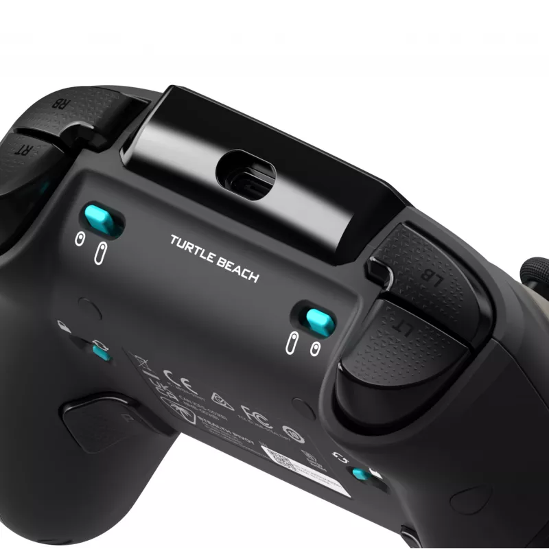 Turtle Beach Stealth Pivot bezvadu viedais spēļu kontrolieris ar rotējošiem moduļiem, displeja paneli, Hall efekta svirām, pārprogrammējamām pogām Windows PC, Xbox Series X vai S un Xbox One