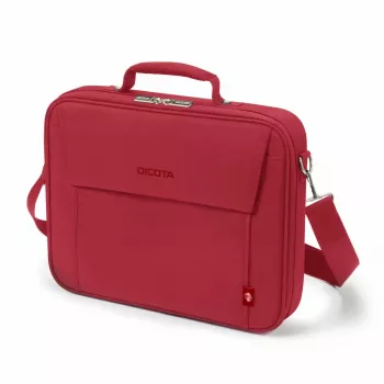 DICOTA Eco Multi Base - 15-17.3in piezīmjdatora soma - Sarkana / 300d Rpet poliesters