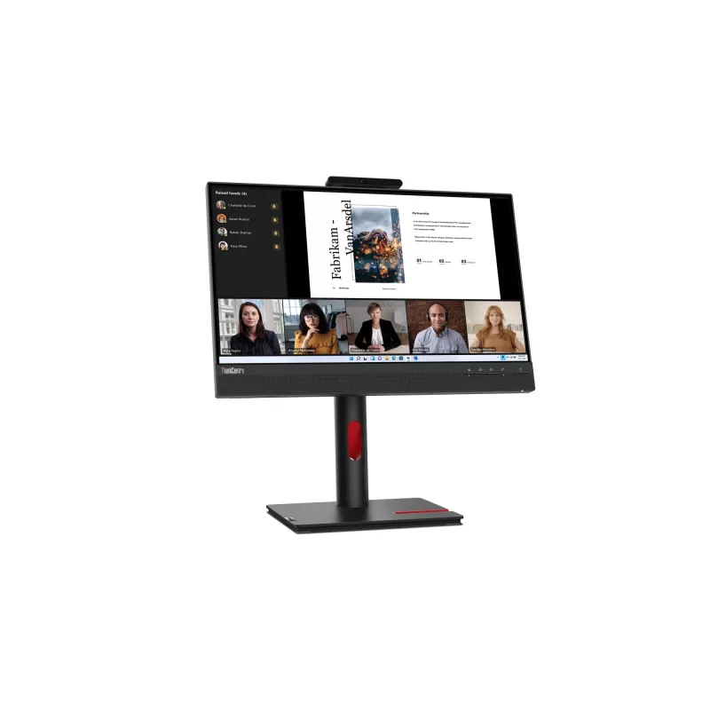 Lenovo ThinkCentre Tiny-In-One 22 Gen 5 datora monitors 54,6 cm (21,5 collu) 1920 x 1080 pikseļi Full HD LED Melns