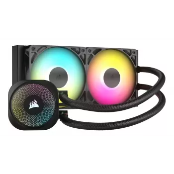 CORSAIR Nautilus 240 Rs ArGB Liquid Processor All-in-one Liquid Cooler melns