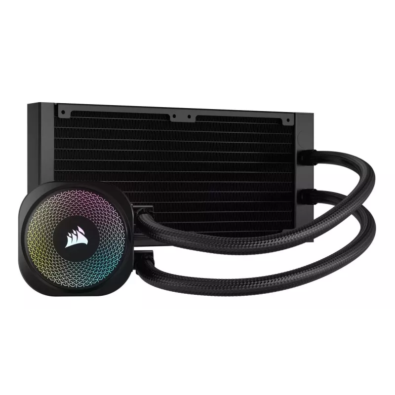CORSAIR Nautilus 240 Rs ArGB Liquid Processor All-in-one Liquid Cooler melns