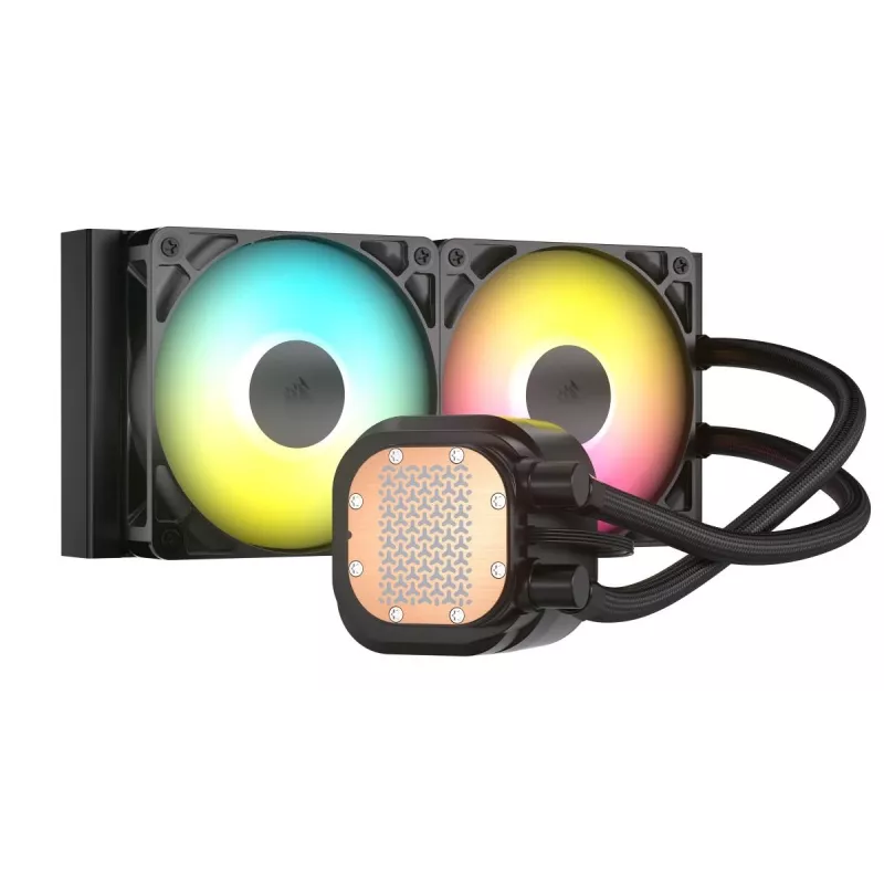 CORSAIR Nautilus 240 Rs ArGB Liquid Processor All-in-one Liquid Cooler melns