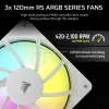 CORSAIR Nautilus 240 Rs ArGB Liquid Processor All-in-one Liquid Cooler melns