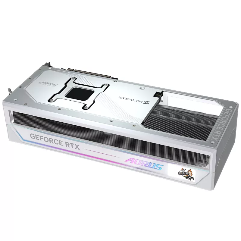 Grafikas karte GIGABYTE AORUS GeForce RTX 5090 STEALTH ICE 32G 32GB GDDR7 512bit PCI-E 5.0 2655MHz