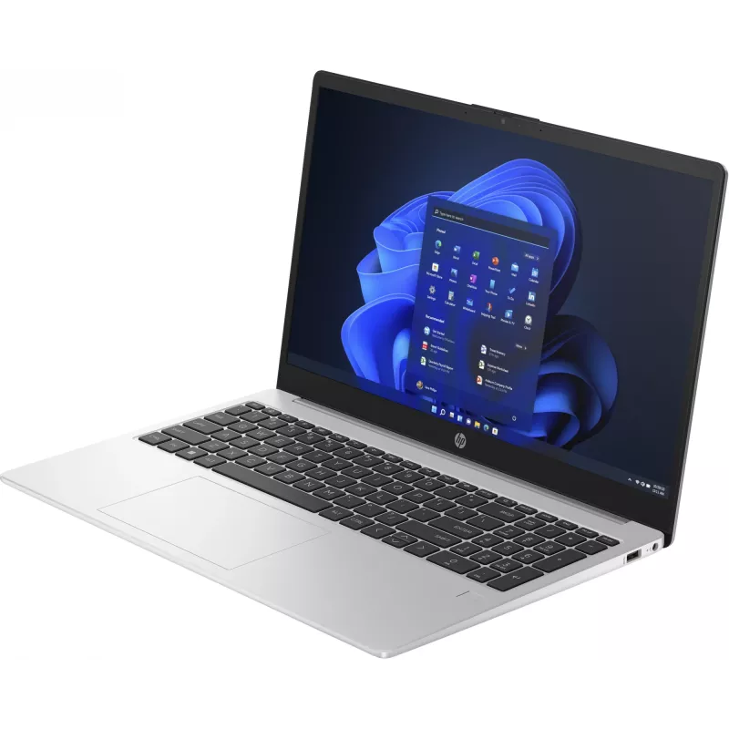 HP 250 G10 Intel® Core™ i5 i5-1334U Klēpjdators 39,6 cm (15,6 collu) Full HD 16 GB DDR4-SDRAM 512 GB SSD Wi-Fi 6 (802.11ax) Windows 11 Home Sudraba