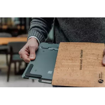 BakkerElkhuizen FlexTop 170 klēpjdatora statīvs, melns/tumši pelēks