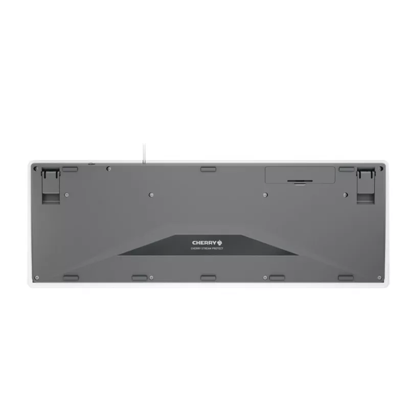 Klaviatūra CHERRY Stream JK-8502DE-0 USB QWERTZ vācu pelēka vadu 115 taustiņi