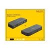 DELOCK DisplayPort 1.4 KVM slēdzis 8K 30Hz USB 3.0 + Audio