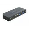 DELOCK DisplayPort 1.4 KVM slēdzis 8K 30Hz USB 3.0 + Audio