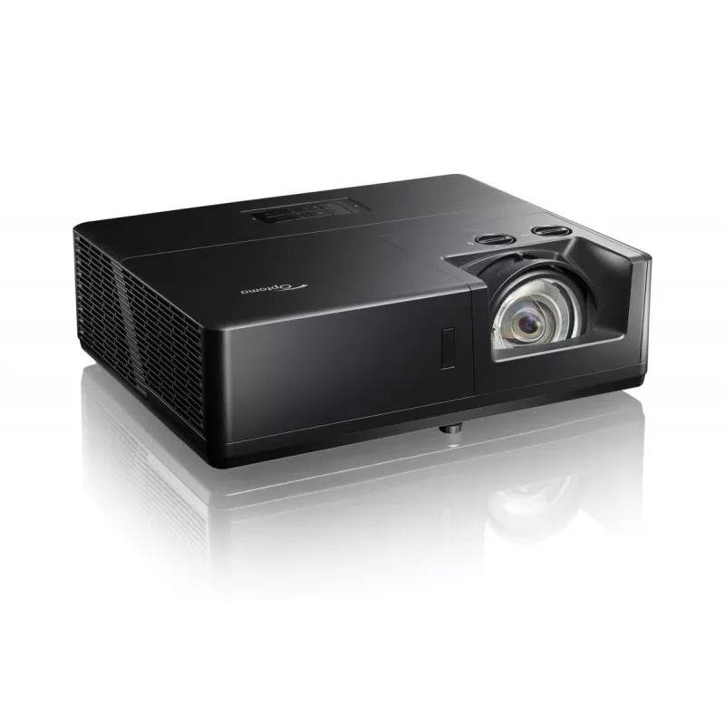 Optoma ZU607TST īsa fokusa lāzera projektors, DLP, WUXGA 1920x1200, 6000 ANSI lūmenu, melns