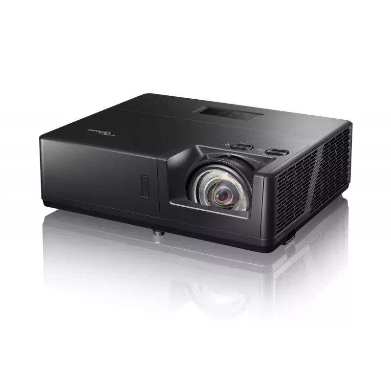 Optoma ZU607TST īsa fokusa lāzera projektors, DLP, WUXGA 1920x1200, 6000 ANSI lūmenu, melns