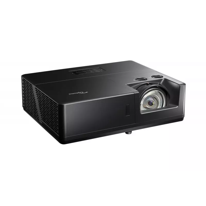 Optoma ZU607TST īsa fokusa lāzera projektors, DLP, WUXGA 1920x1200, 6000 ANSI lūmenu, melns