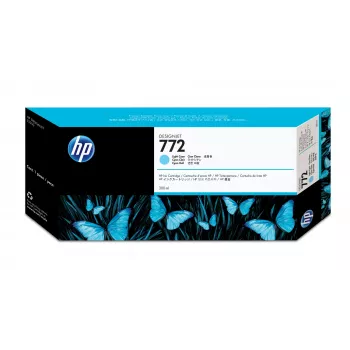 HP 772 300 ml Light ciāna DesignJet tintes kasetne, HP Designjet Z5200 PostScript printeris, termiskā tintes druka, ciāna, Singapūra, 283 mm, 41 mm