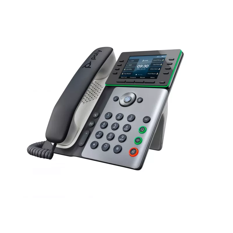 HP Poly Edge E350 IP tālrunis un PoE iespējots, IPS, 320 x 240 pikseļi, 4:3, WPA2-Enterprise, EAP-TLS, HTTPS, ENERGY STAR, RoHS, Federal Communications Commission (FCC), CE, BSMI