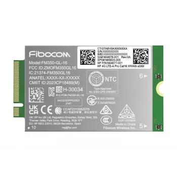 HP 4G LTE-A Pro Cat16 WWAN saskarnes kartes/adapteris