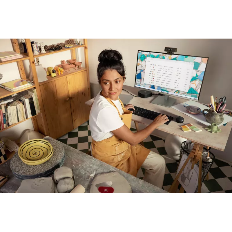 HP 620 FHD tīmekļa kamera, 4 MP, 1920 x 1080 pikseļi, Full HD, 60 kadri/s, 720p, 1080p, 5x