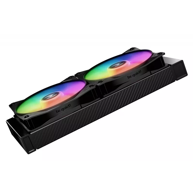 be quiet LIGHT WINGS LX 140mm PWM High Speed 3-Pack Melns datora korpusa ventilators 14 cm 3 gab.