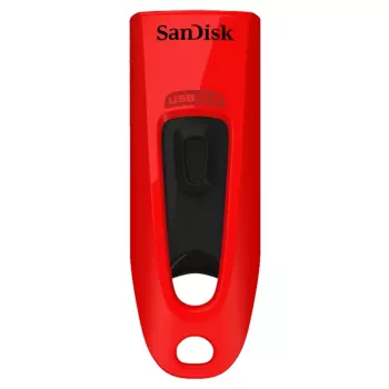 WESTERN DIGITAL SanDisk Cruzer Ultra - 64GB USB zibatmiņa - USB 3.0 - sarkana