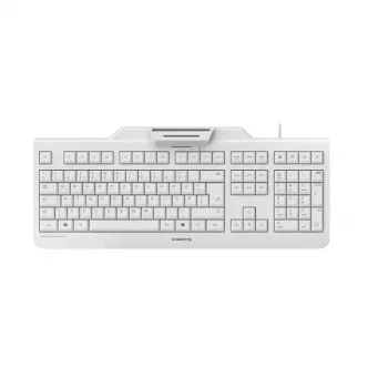 CHERRY SECURE BOARD 1.0 tastatūra birojam USB QWERTZ vācu pelēka