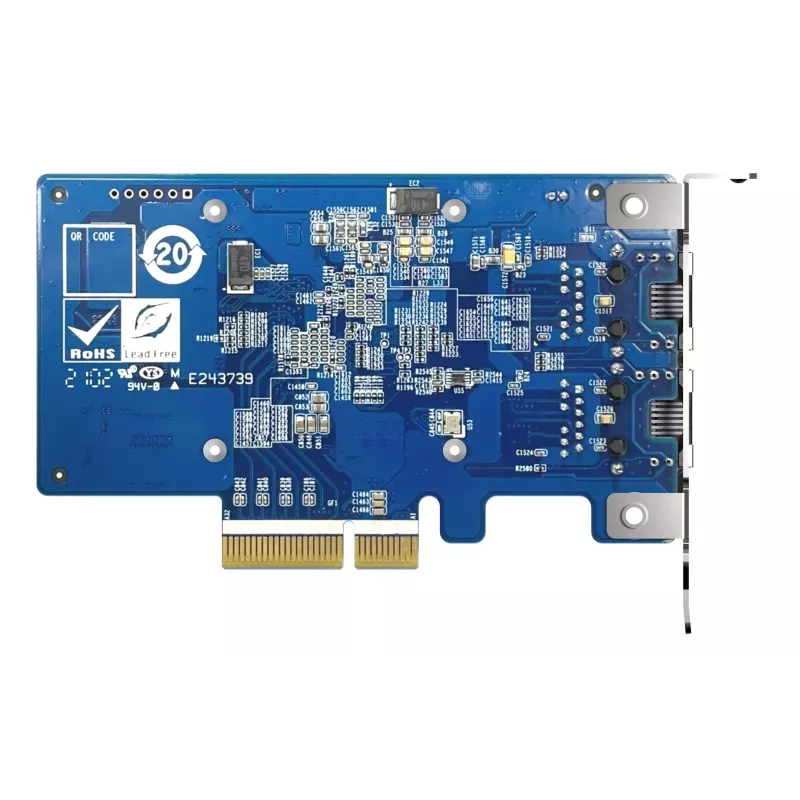 QNAP QXG-10G2T-X710 tīkla karte Iekšējais Ethernet 1000 Mbit/s