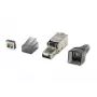 Equip 121171 stieples savienotājs RJ-45 Niķelis