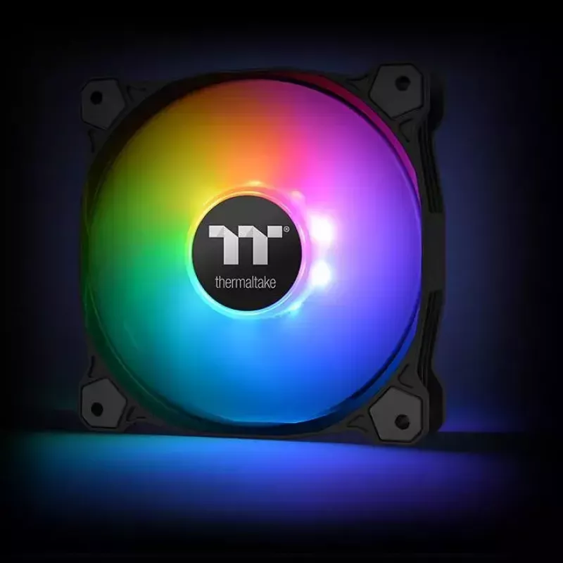 Ventilators Thermaltake CL-F080-PL14SW-A 14 cm Melns