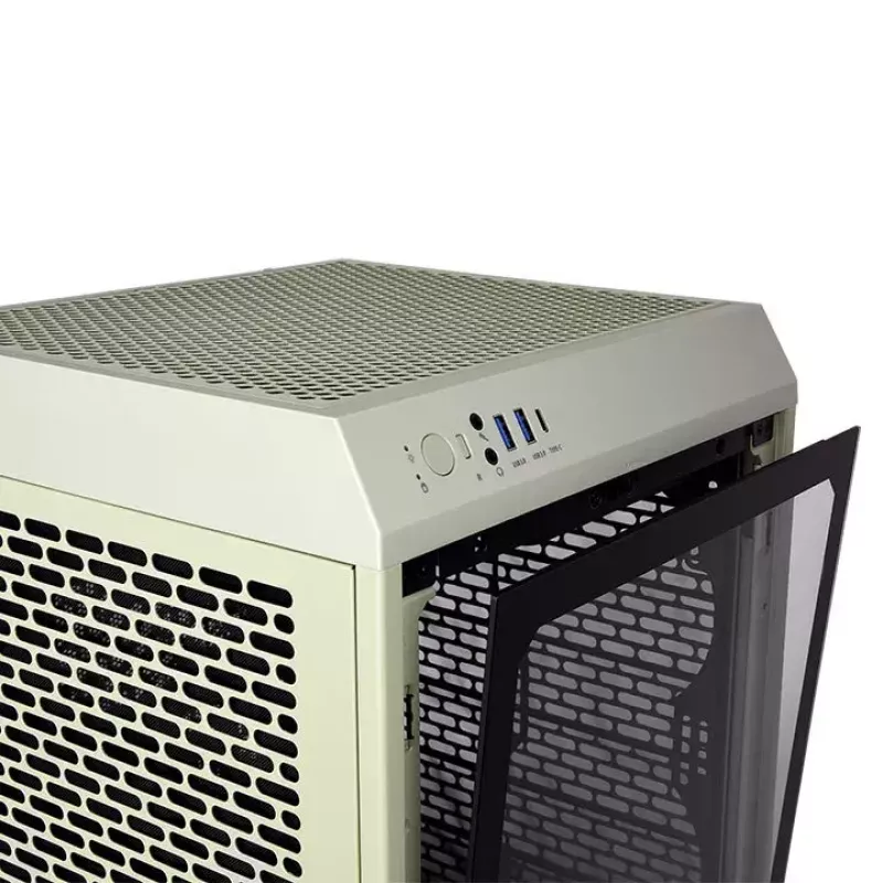 PC Case Thermaltake Tower 200 Mini Tower zaļa