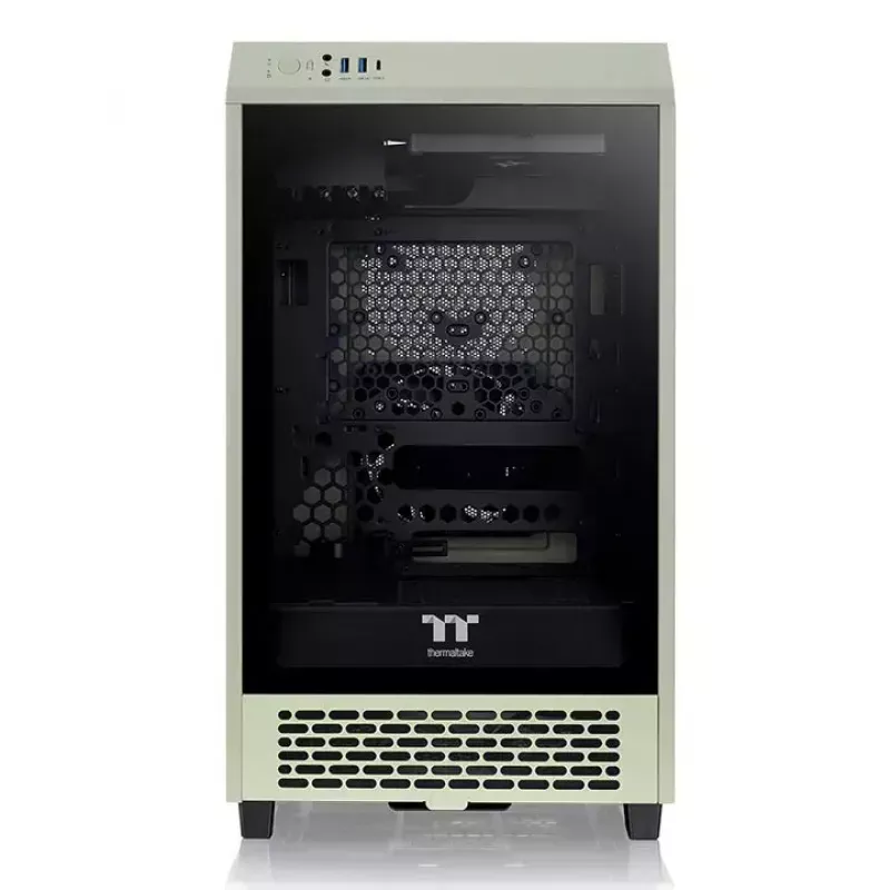 PC Case Thermaltake Tower 200 Mini Tower zaļa