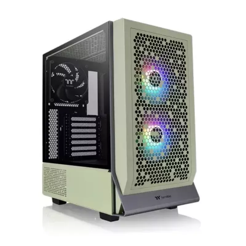 PC Case Thermaltake Ceres 300 TG Midi Tower zaļa
