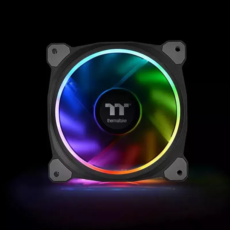 Fan Thermaltake CL-F076-PL12SW-A 12 cm Melns