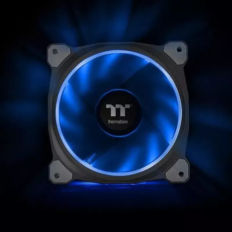 Fan Thermaltake CL-F076-PL12SW-A 12 cm Melns