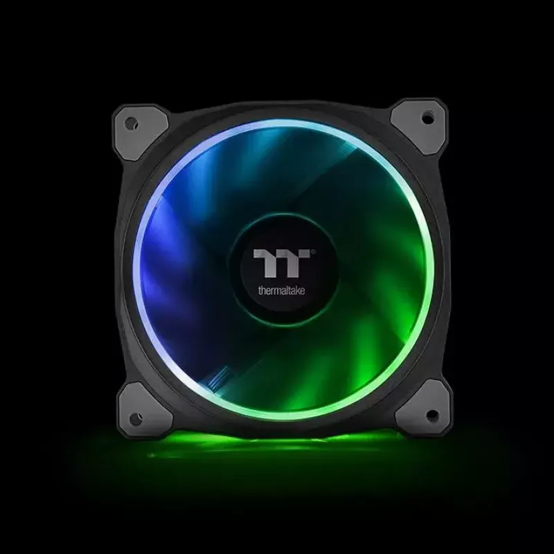 Fan Thermaltake CL-F076-PL12SW-A 12 cm Melns