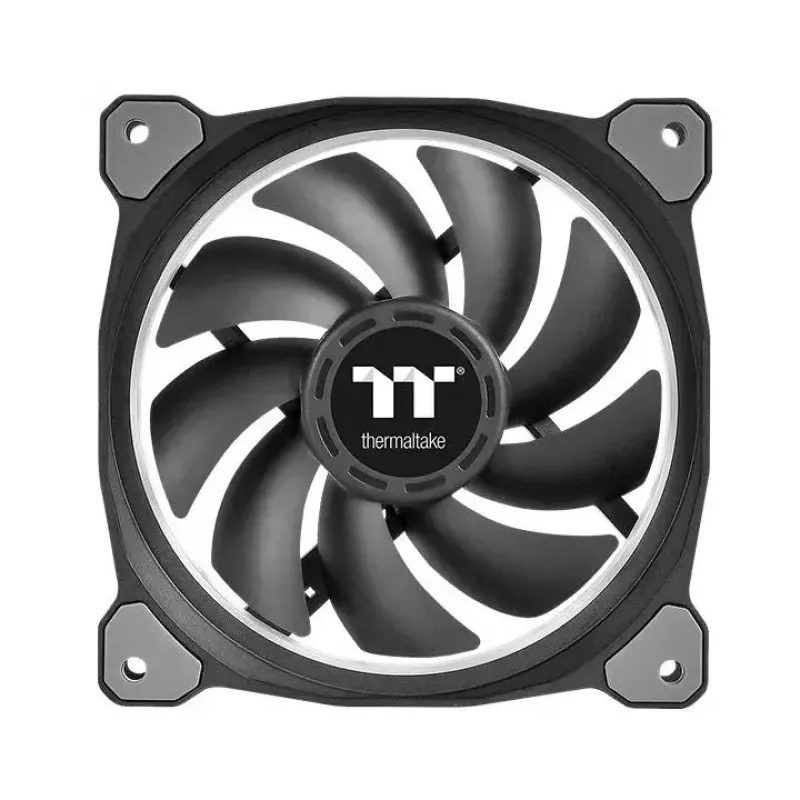 Fan Thermaltake CL-F076-PL12SW-A 12 cm Melns