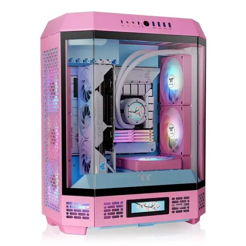 PC Case Thermaltake Tower 600 Midi Tower Pink