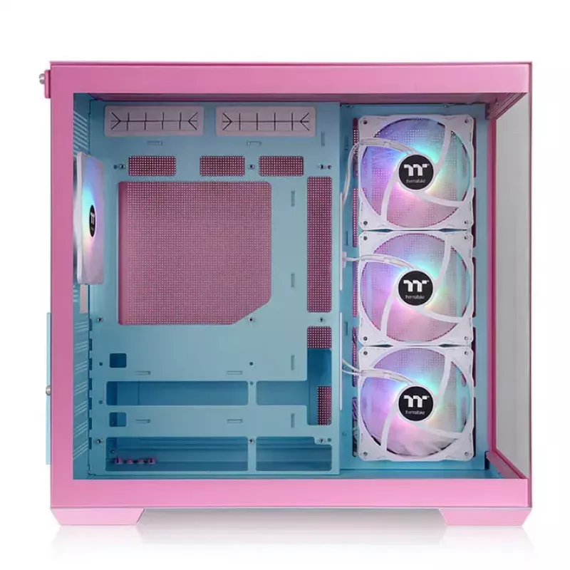 PC korpuss Thermaltake View 380 TG ARGB Midi Tower Balts