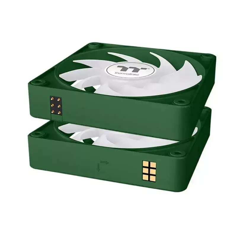 Gaisa dzesētājs Thermaltake CT120 EX ARGB 12 cm zaļš 500–2000 RPM hidrauliskais