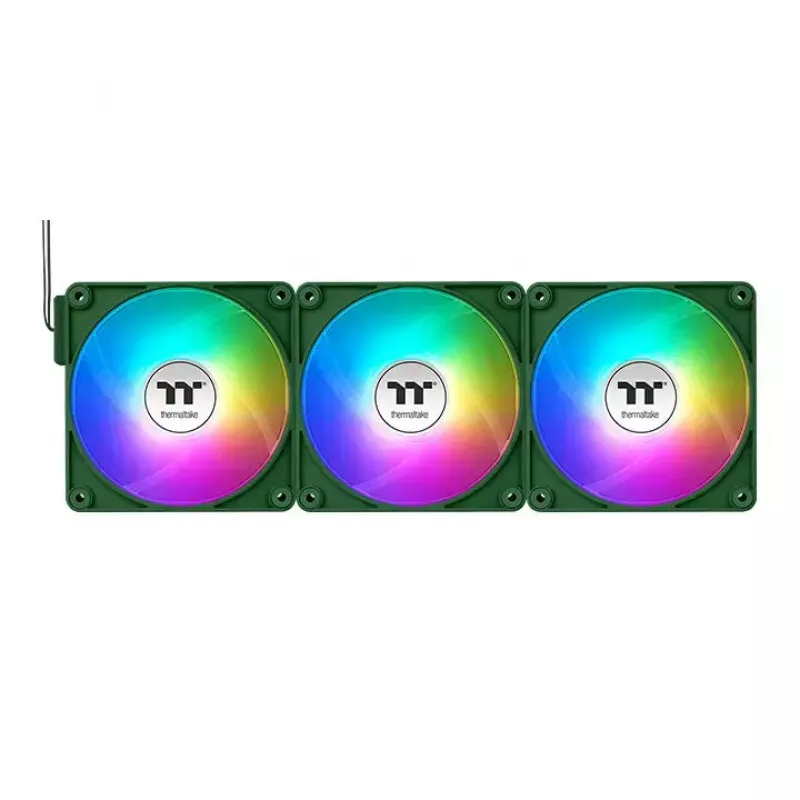 Gaisa dzesētājs Thermaltake CT120 EX ARGB 12 cm zaļš 500–2000 RPM hidrauliskais