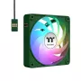 Gaisa dzesētājs Thermaltake CT120 EX ARGB 12 cm zaļš 500–2000 RPM hidrauliskais